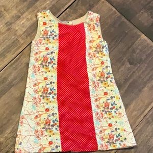 Girls Patched Dress